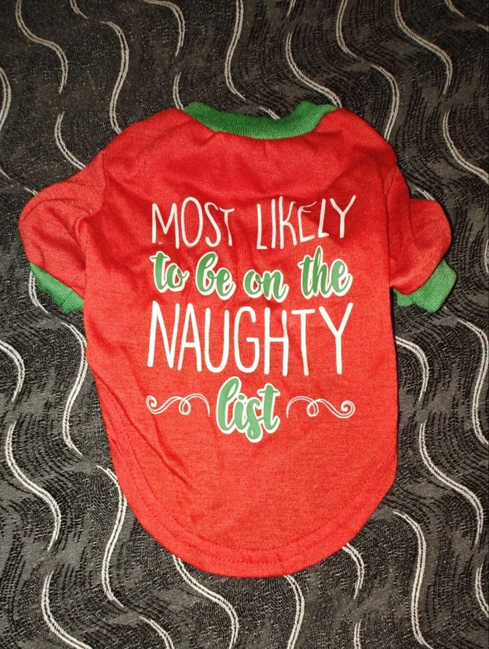 Red Holiday Graphic Sweatshirt - 
